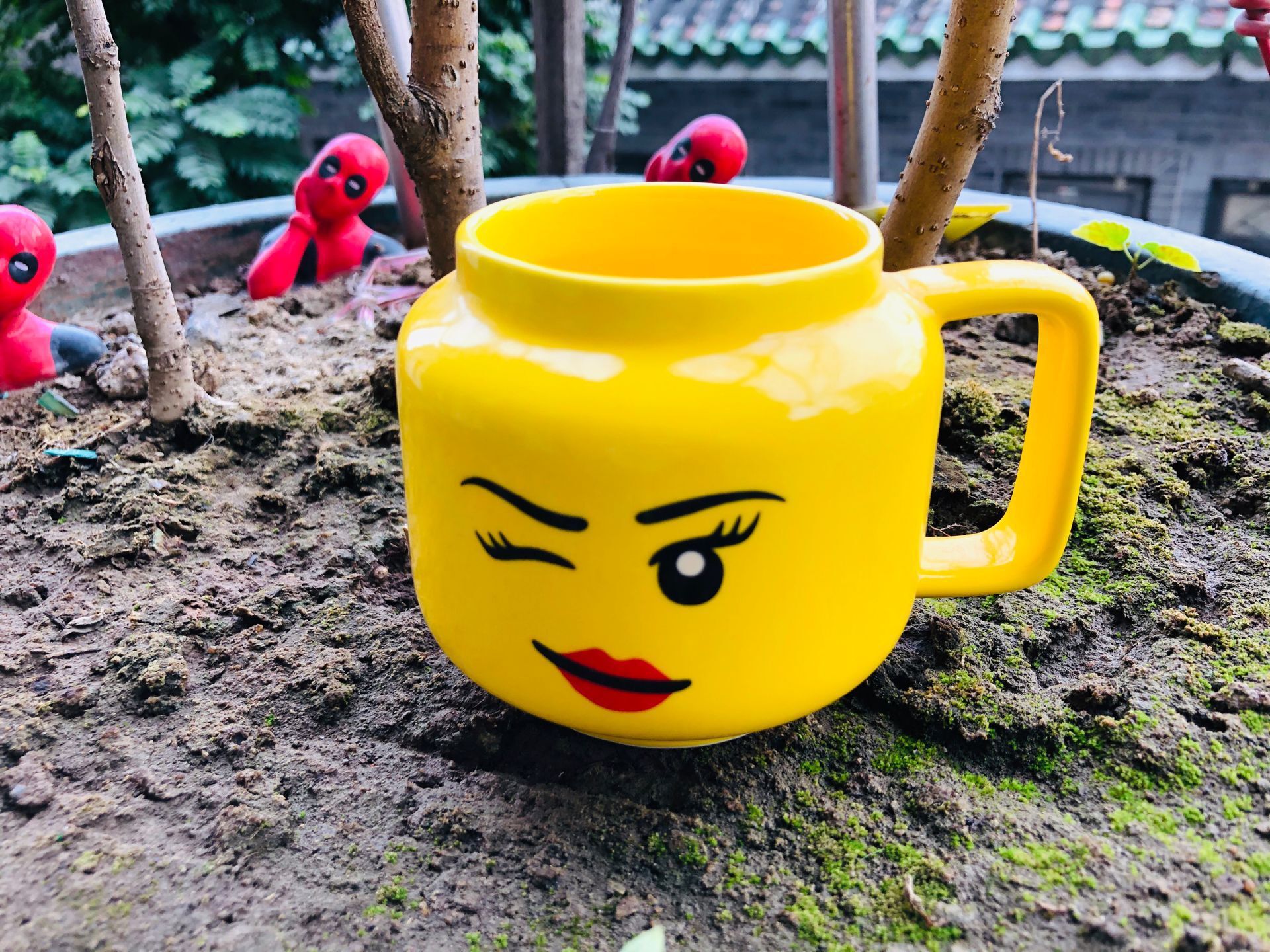 Mug en céramique pratique pour enfants