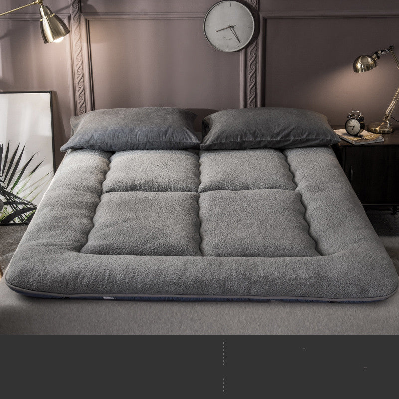 Matelas en laine d'agneau pour l'hiver, ultra confortable et chaud, 80 cm x 200 cm