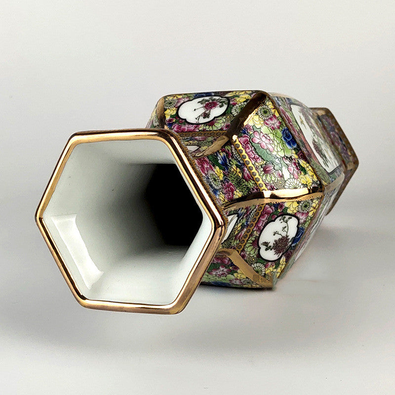 Ornements décoratifs rétro en céramique pour salon classique