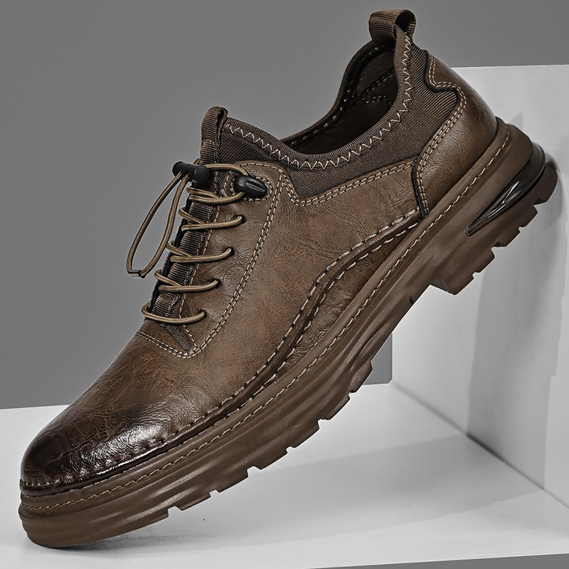 Chaussures Décontractées en Cuir pour Homme Grandes Pointures Style Mocassin