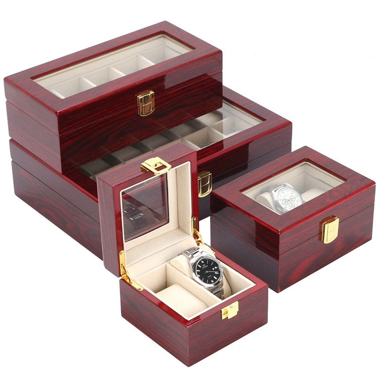 Coffret de rangement pour montres en bois élégant et fonctionnel pour votre collection
