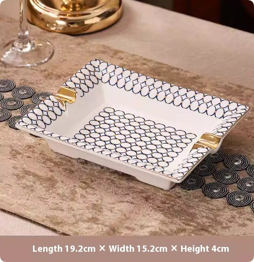 Grand Cendrier en Céramique Mode Cigare Bar à Domicile