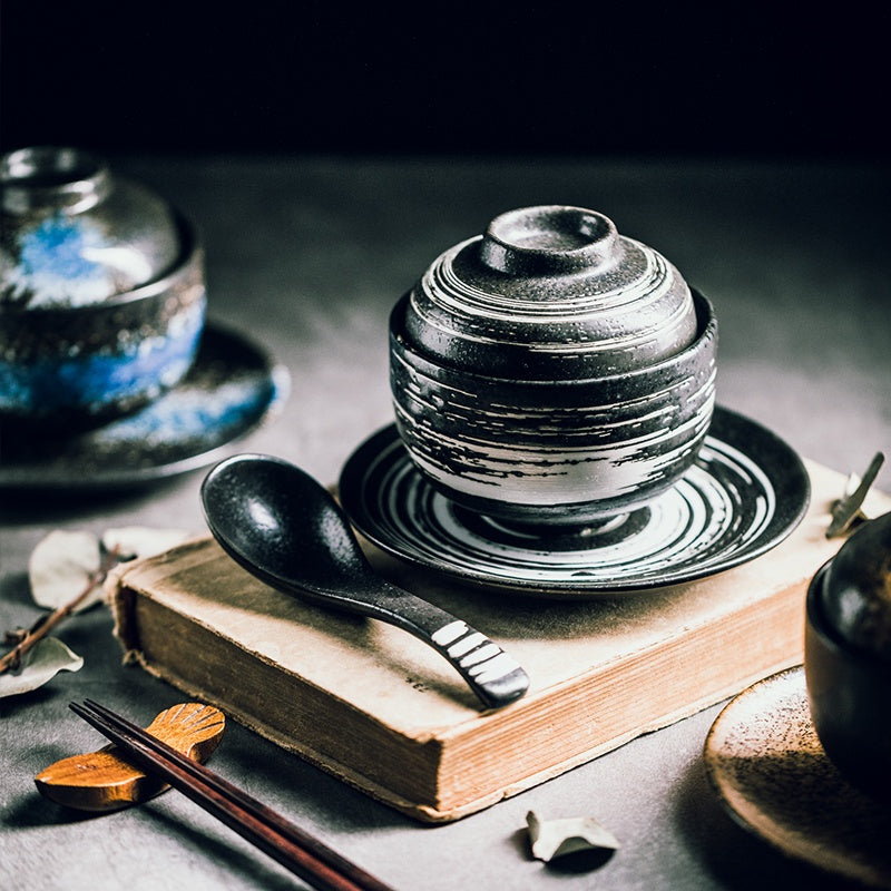 Bol avec couvercle Ensemble d'affaires créatif