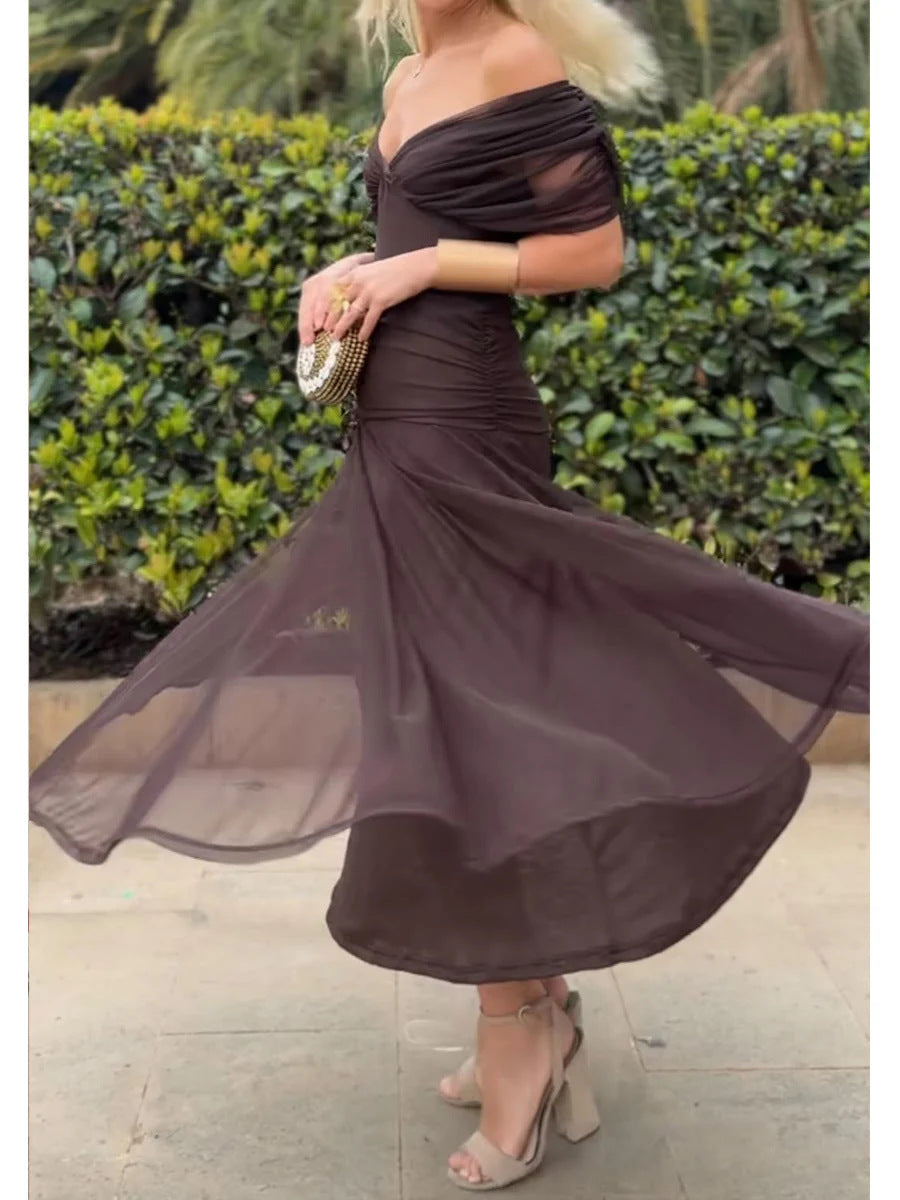 Robe Femme à la Mode et Élégante, Style Décontracté, Couleurs Variées, Taille S à XXXL