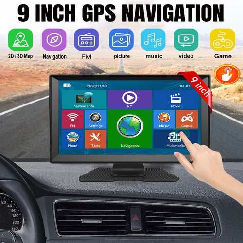 9-inch Navigator Car Portable Truck Large Screen Universal - IVOIRART.COM