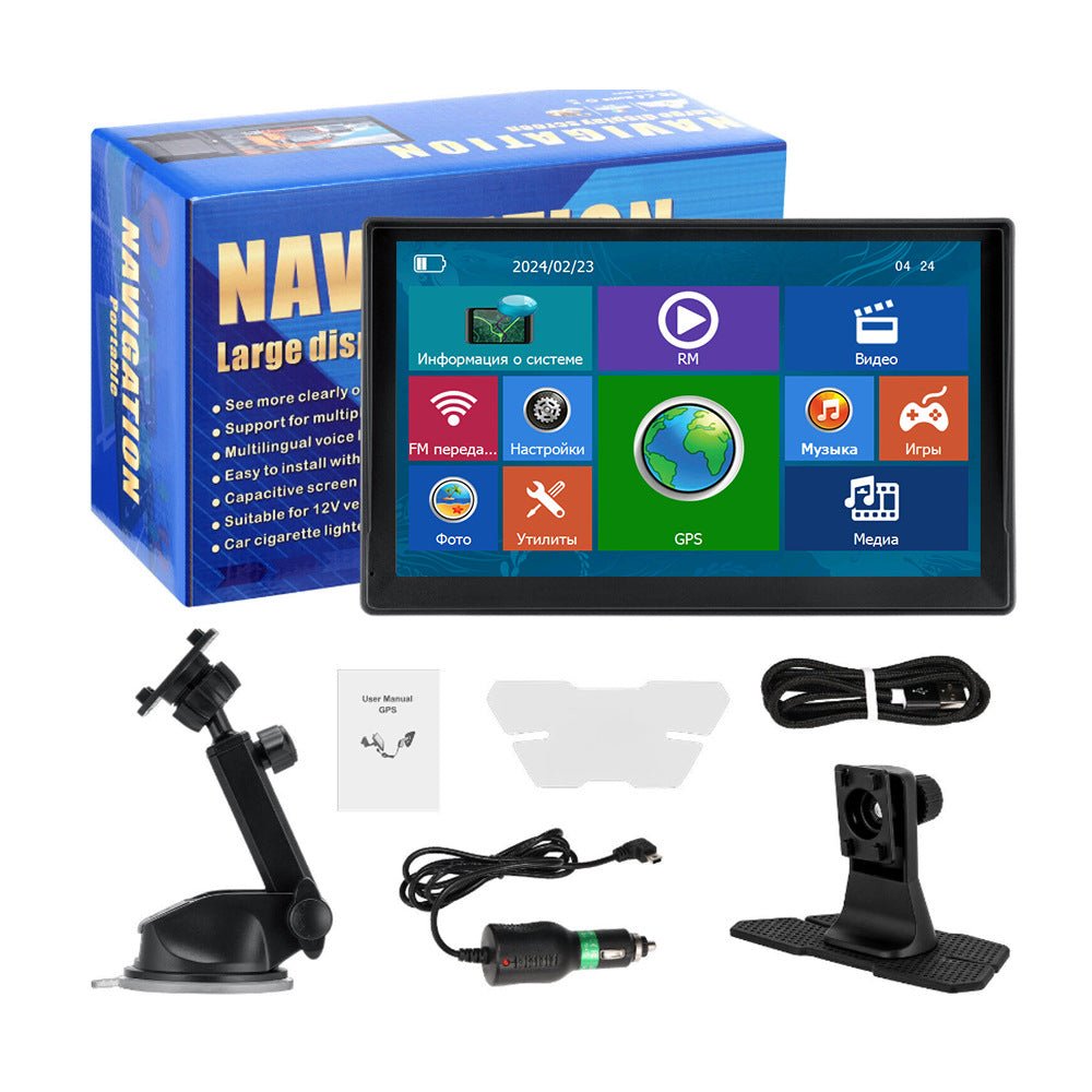9-inch Navigator Car Portable Truck Large Screen Universal - IVOIRART.COM