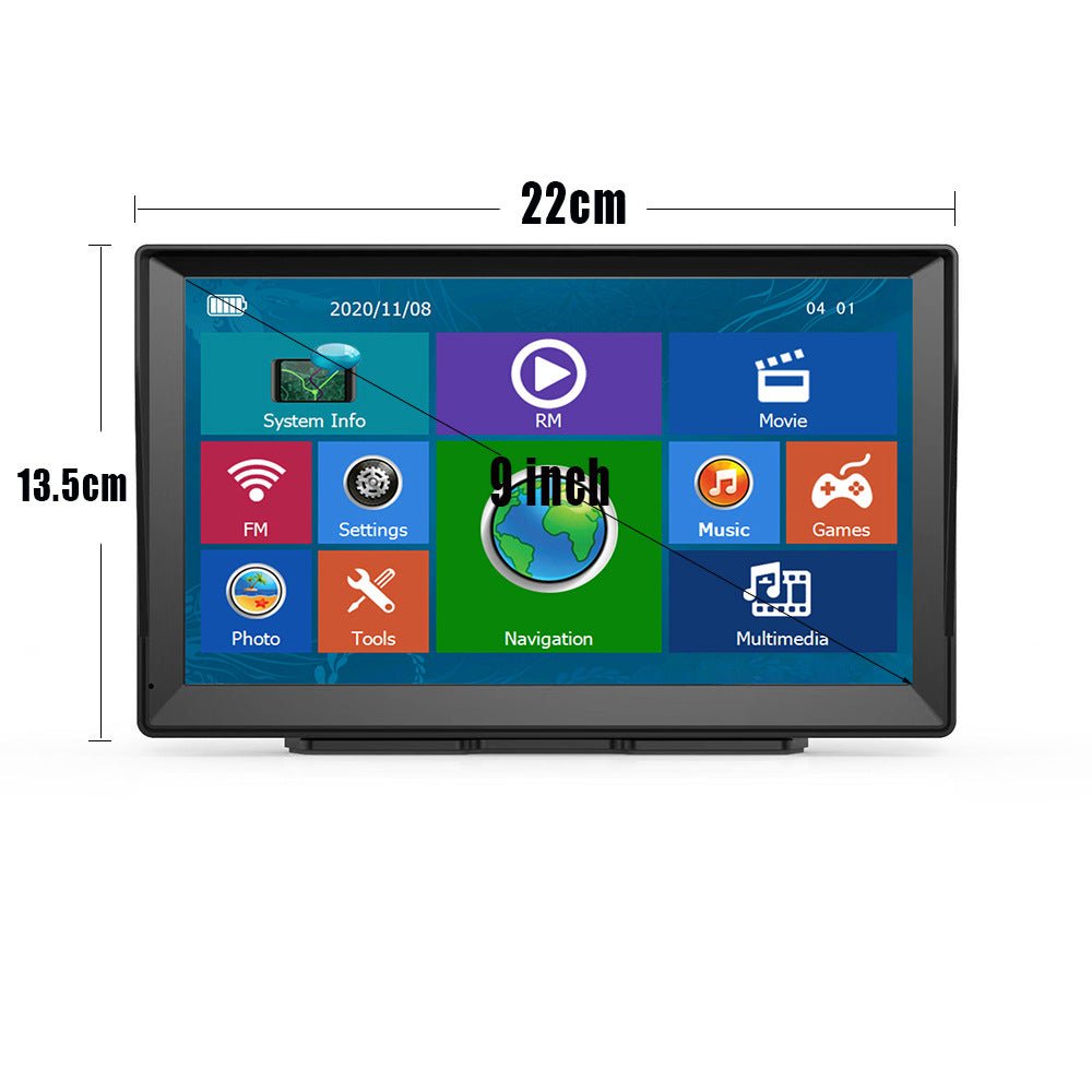 9-inch Navigator Car Portable Truck Large Screen Universal - IVOIRART.COM