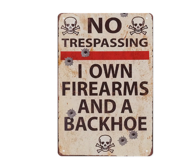 Décoration intérieure rétro en métal - Peinture en tin