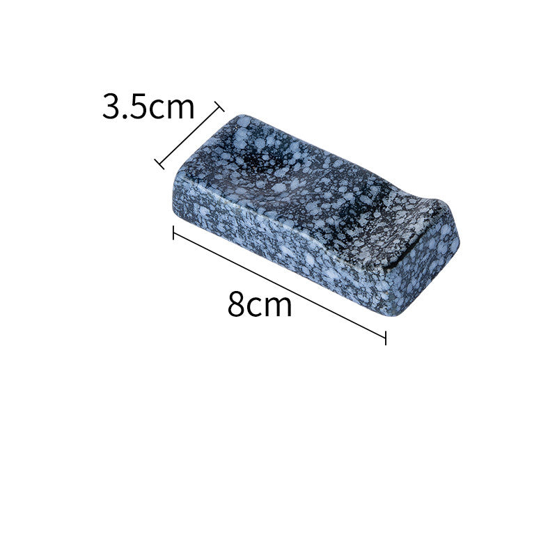 Support à baguettes en céramique japonaise créatif pour la maison