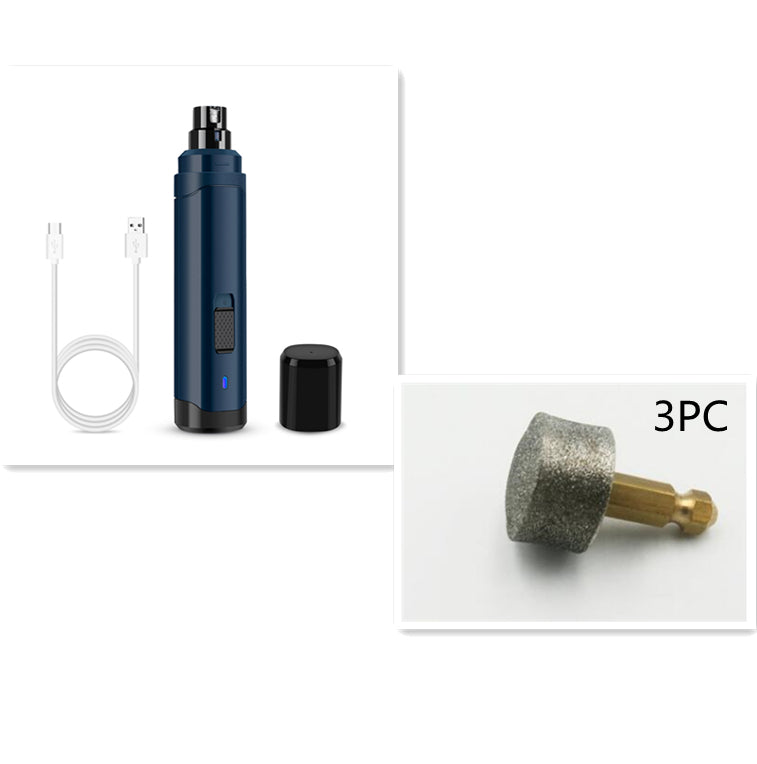 Taille-crayon électrique et coupe-ongles pour chien et chat, nettoyeur intégré