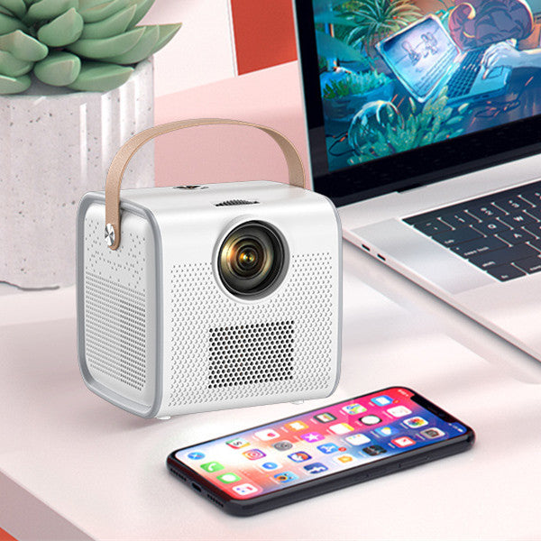 Mini Vidéoprojecteur Portable Full HD LED Pour Maison, Compact et Pratique