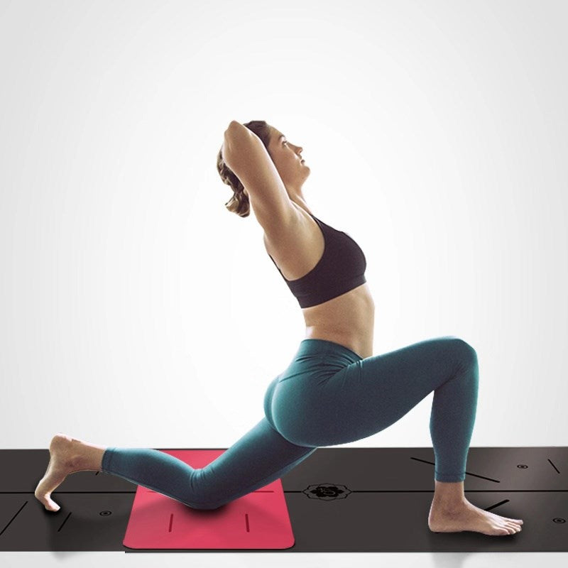 Tapis Antidérapant Yoga pour Postures Épaules et Tête, Tapis auxiliaire 5 mm