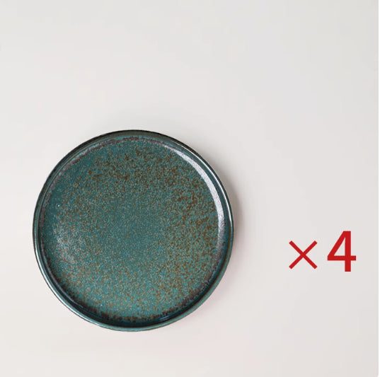 Assiette de cuisine occidentale – Vaisselle rétro – Style japonais créatif pour la maison