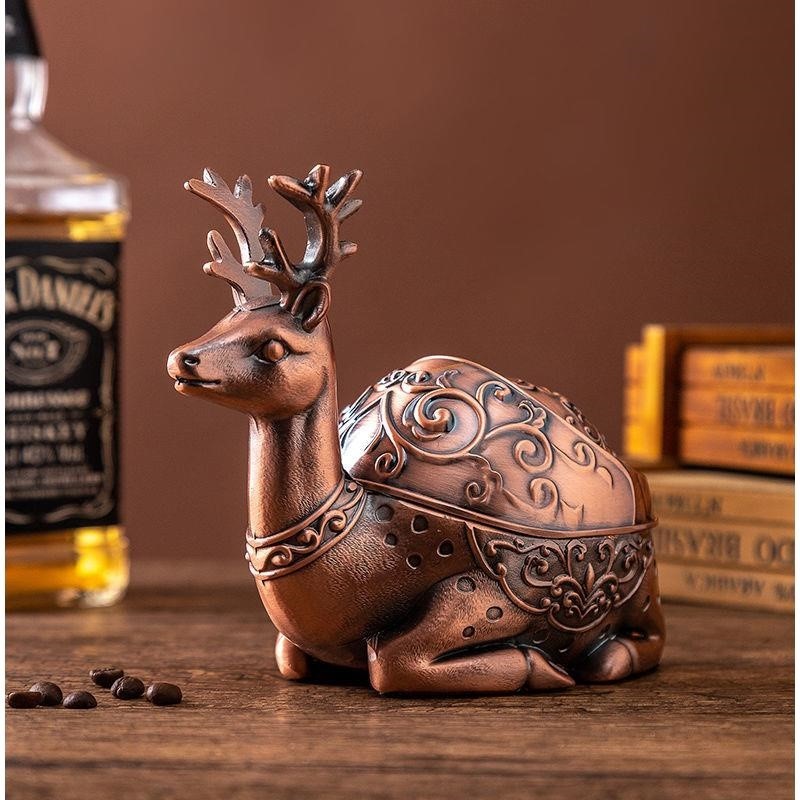 Retro Ashtray Windproof And Fall-proof Living Room Home