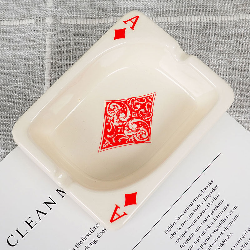 Cendrier en céramique créatif de salon - Simplicité et personnalité