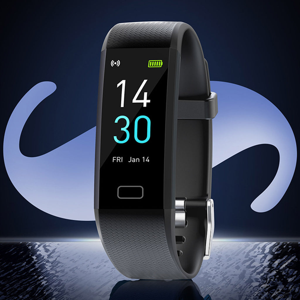 Montre Intelligente Multifonctionnelle Mesure Fréquence Cardiaque, Pas, Température, Tension Artérielle
