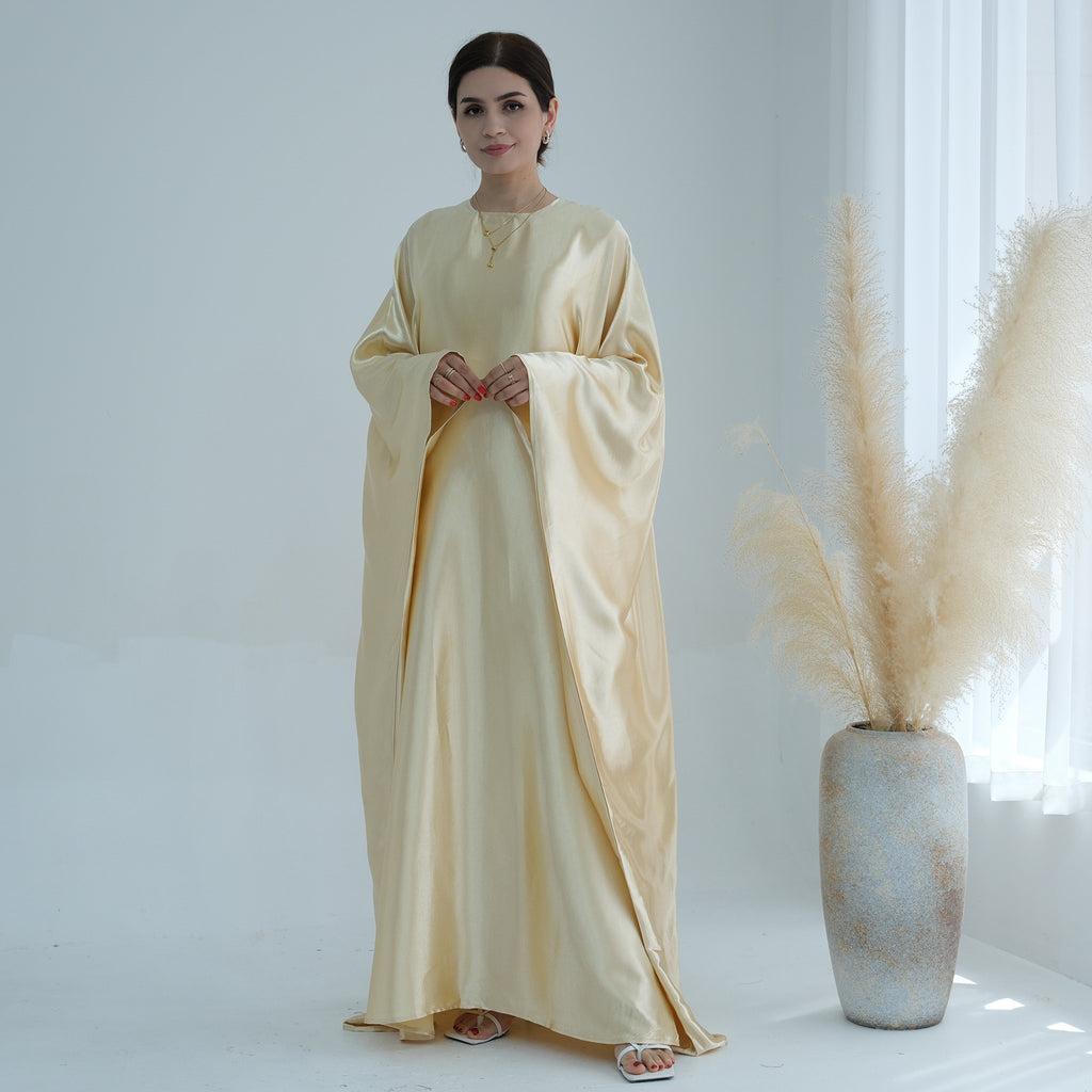 Robe brillante décontractée tendance pour femme, style vintage artistique chic
