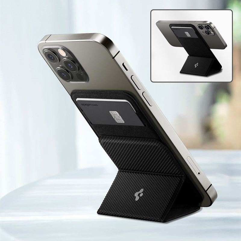 Porte-cartes magnétique avec support mobile et accessoires pour iPhone