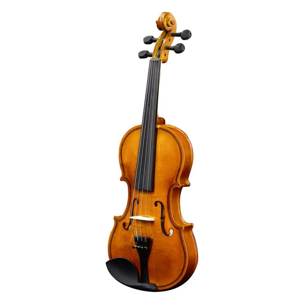 Nouveau Violon acoustique 3/4 avec étui rigide, archet, support d'épaule, colophane, cordes supplémentaires et sourdine