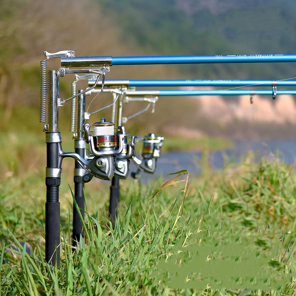 Canne à pêche auto-élévatrice pour lancer, équipement de pêche marine robust