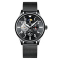 Montre Homme Étanche Mode Tendance Campus Étudiant Mouvement Mécanique