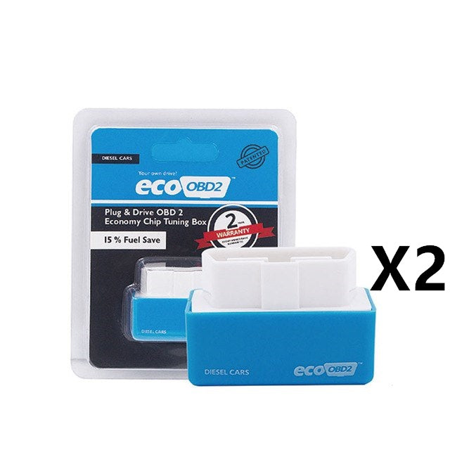Boîtier Éco OBD2 Plug and Play pour Voiture Essence - Économie de Carburant Driver
