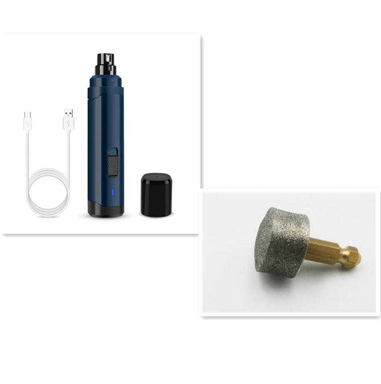 Taille-crayon électrique et coupe-ongles pour chien et chat, nettoyeur intégré