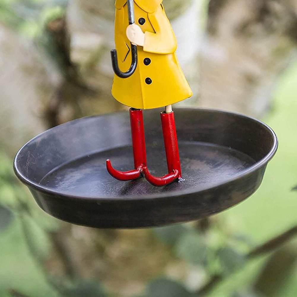 Abri - oiseau parapluie pour fille - mangeoire d'extérieur décorative et pratique - IVOIRART.COM