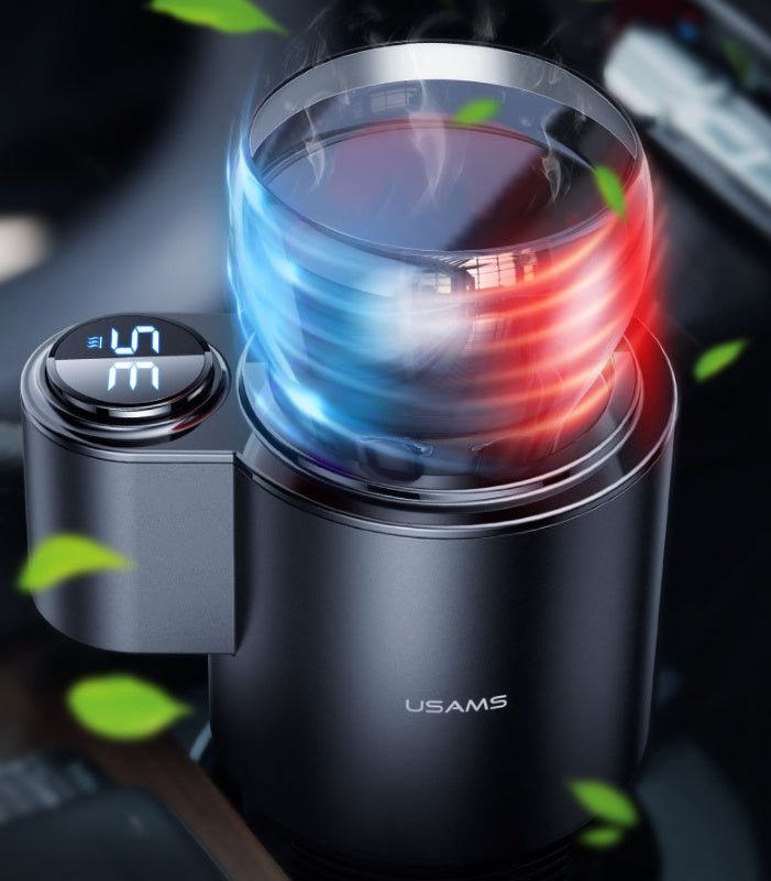 Accessoires Auto USAMS US-ZB160 : Chauffage et Refroidissement Intelligent avec Affichage Digital - IVOIRART.COM