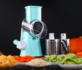 Accessoires de Cuisine Manuel Multifonctionnel Mandoline Ronde pour Pommes de Terre Légumes Fromage - IVOIRART.COM