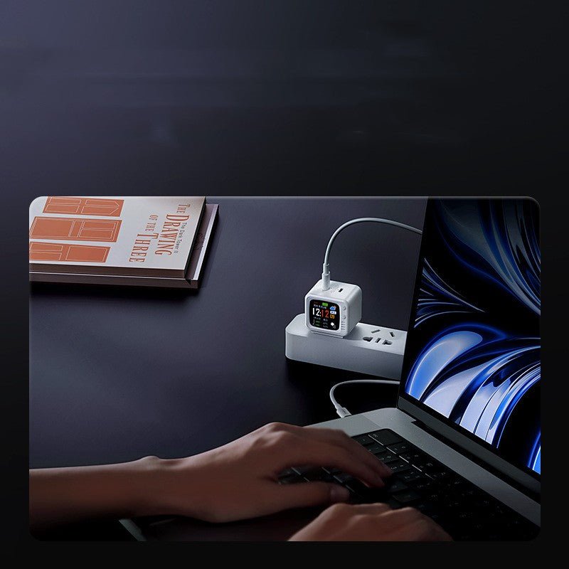 Adaptateur Chargeur Mobile Puissant à Haute Vitesse Type-C, 35W, Noir/Blanc - IVOIRART.COM