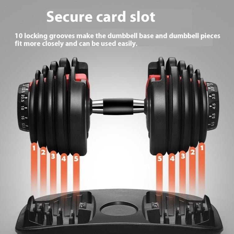 Adjustable 15 Gear Men's Dumbbell Adjustable - IVOIRART.COM