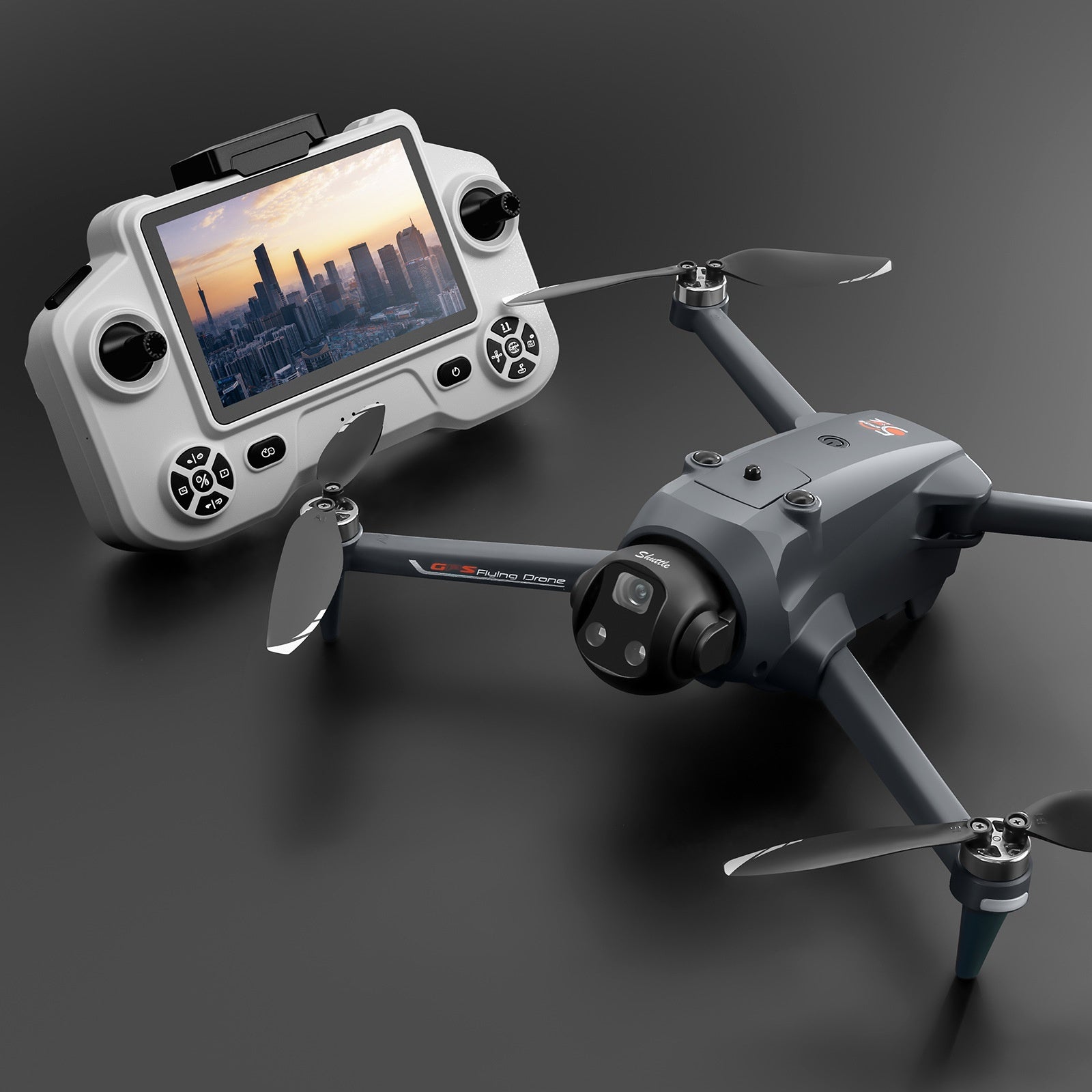 Drone avec positionnement intelligent GPS pour photographie aérienne de précision