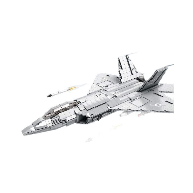 Aerospace Military Aircraft Children's Educational Assembly Building Blocks Toy - IVOIRART.COM