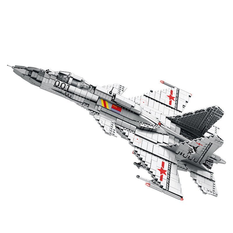 Aerospace Military Aircraft Children's Educational Assembly Building Blocks Toy - IVOIRART.COM