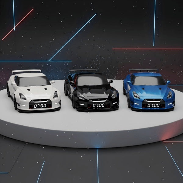 Réveil Supercar avec Effets Réalistes de Moteur et d’Éclairage Innovants
