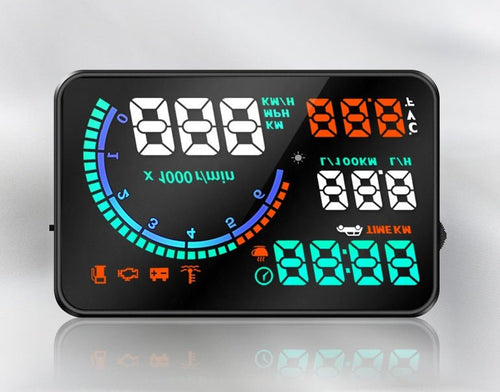Affichage tête haute i9 nouveau modèle avec écran LED aviation 5,5 pouces pour voiture - IVOIRART.COM