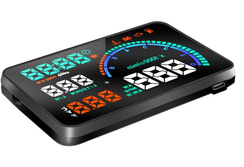 Affichage tête haute i9 nouveau modèle avec écran LED aviation 5,5 pouces pour voiture - IVOIRART.COM