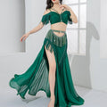Affordable Luxury Belly Dance Practice Outfit High-waisted - IVOIRART.COM