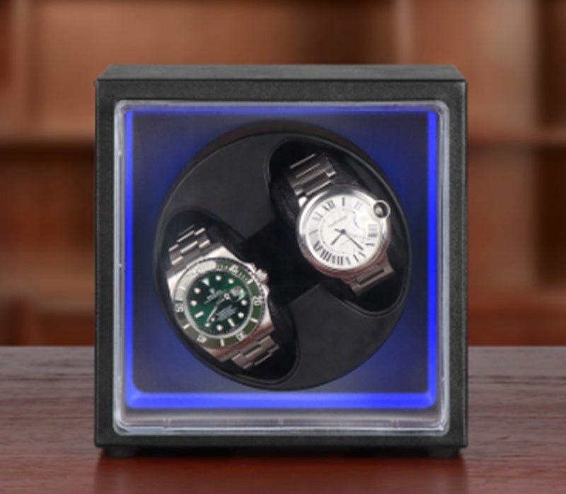 Agitateur automatique pour montres mécaniques en bois - design élégant et pratique - IVOIRART.COM