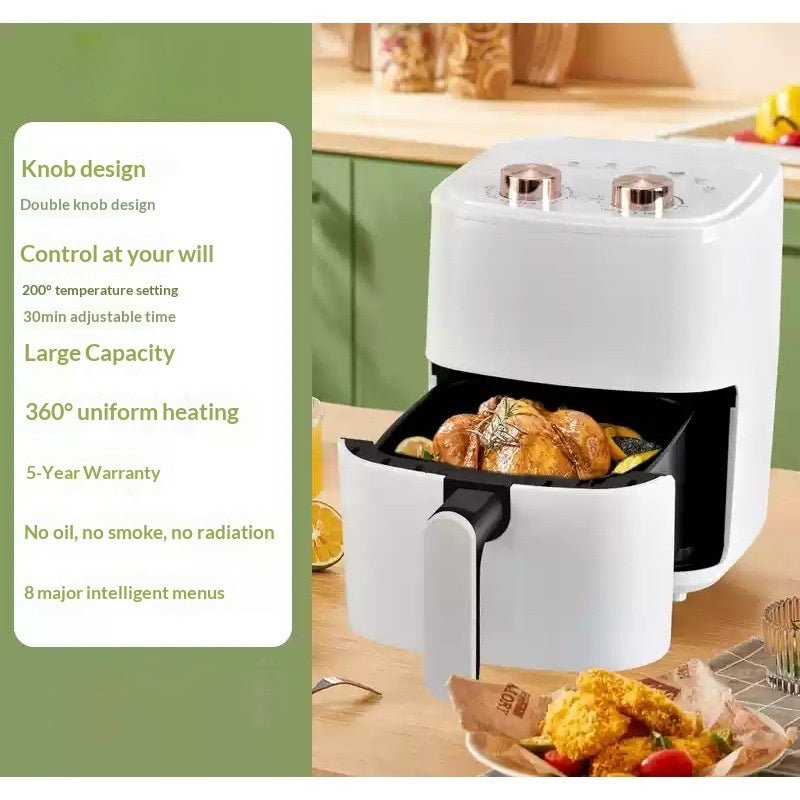 Air Fryer Smart Home Appliance 4L Large-capacity Oven - IVOIRART.COM