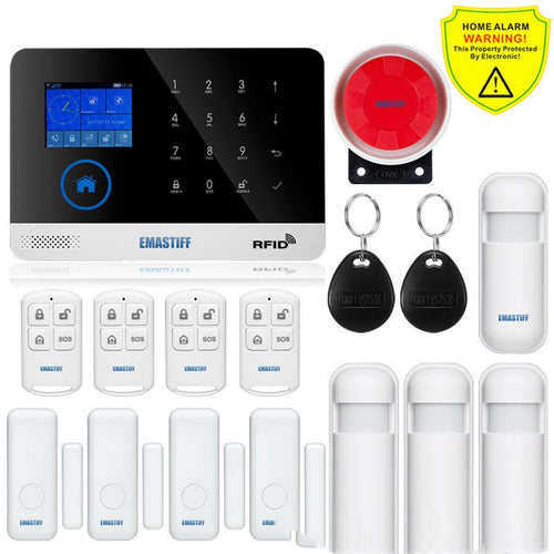 Alarme Antivol Intelligente Sans Fil GSM pour Portes et Fenêtres, Sécurité Maison - IVOIRART.COM