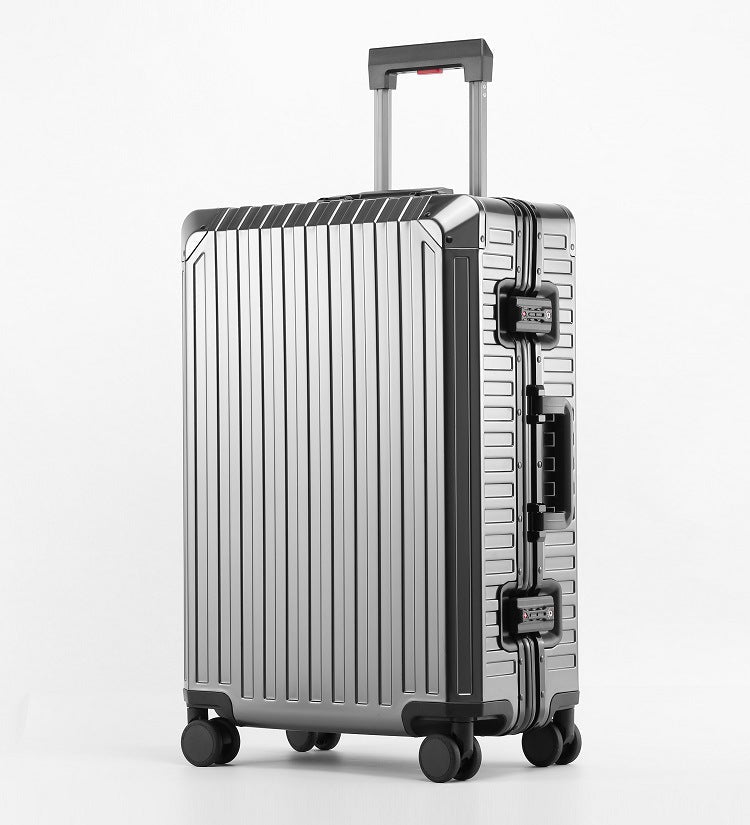 All-aluminum Magnesium Alloy Trolley Case Business Luggage - IVOIRART.COM