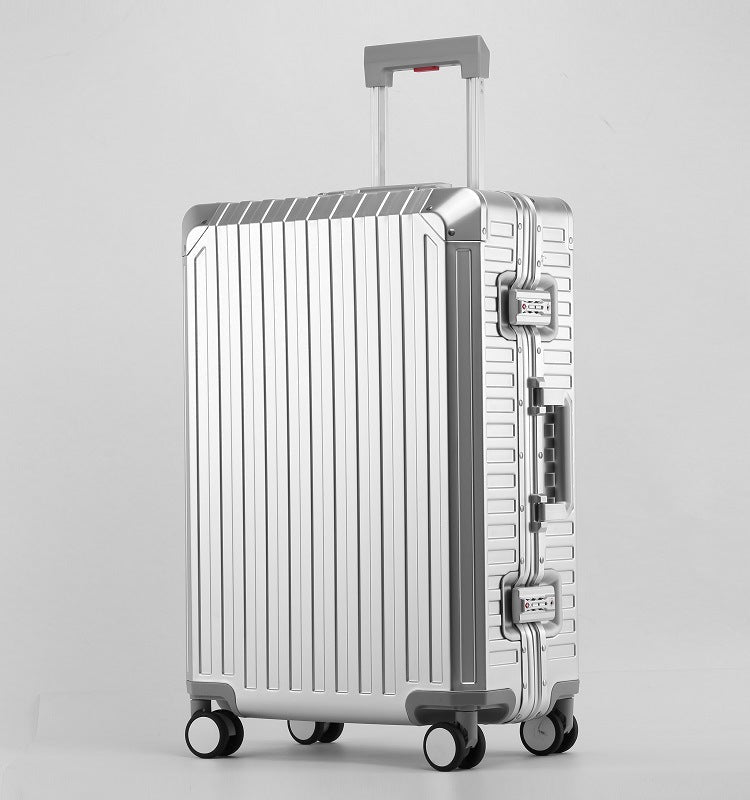 All-aluminum Magnesium Alloy Trolley Case Business Luggage - IVOIRART.COM