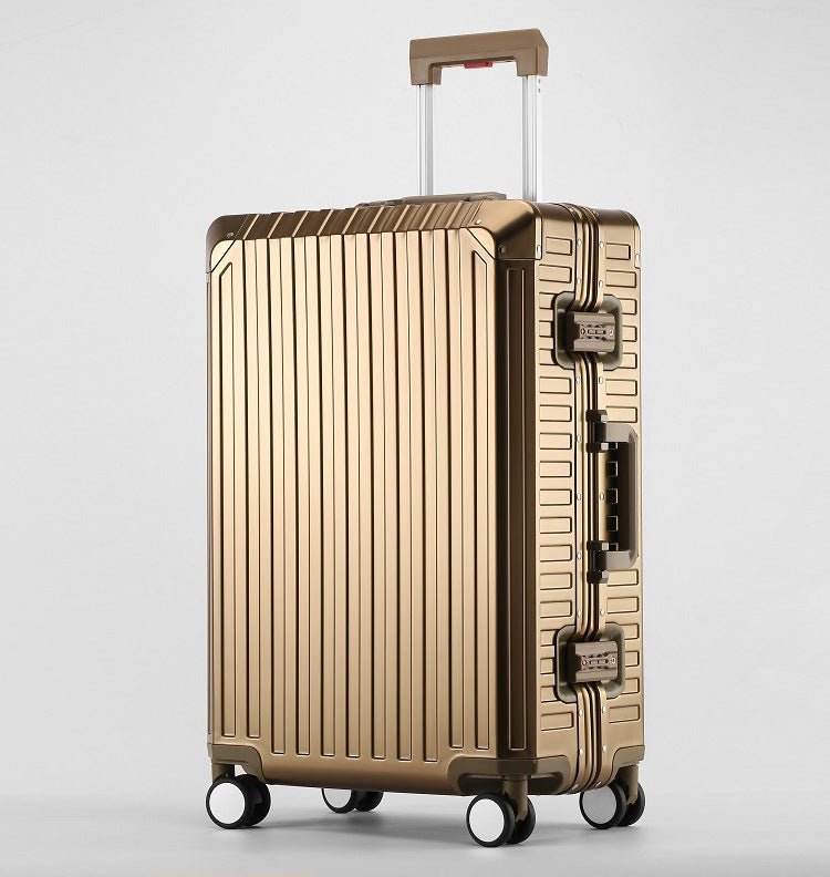All-aluminum Magnesium Alloy Trolley Case Business Luggage - IVOIRART.COM