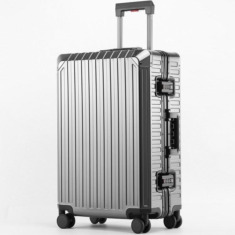 All-aluminum Magnesium Alloy Trolley Case Business Luggage - IVOIRART.COM