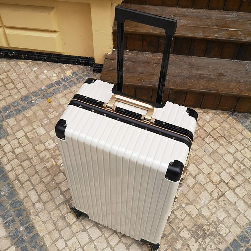 Aluminum Alloy Frame Suitcase, - IVOIRART.COM