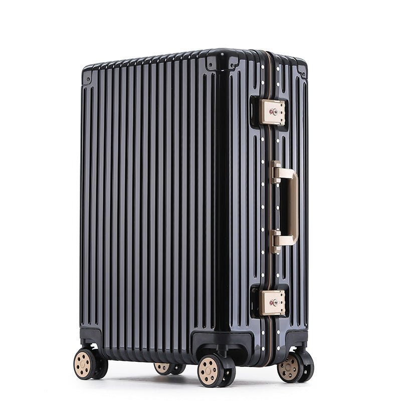 Aluminum Alloy Frame Suitcase, - IVOIRART.COM