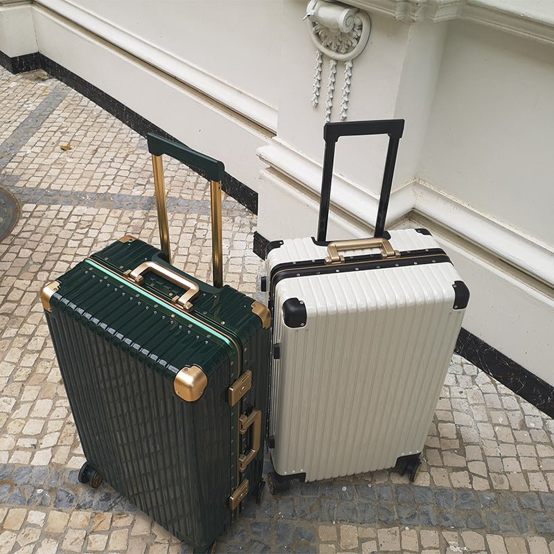 Aluminum Alloy Frame Suitcase, - IVOIRART.COM