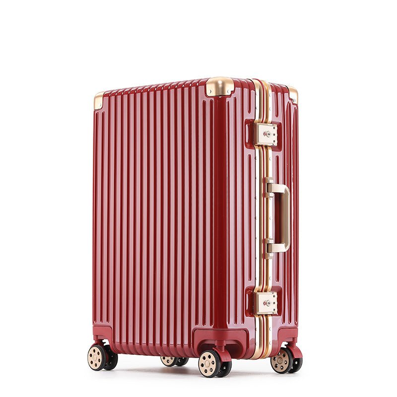 Aluminum Alloy Frame Suitcase, - IVOIRART.COM